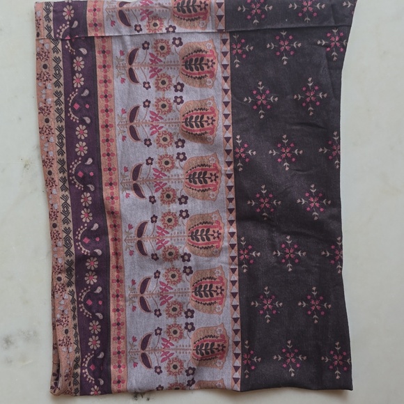 NWT Natural Life Boho Bandeau (Full Size) in Mocha Tulips - Picture 12 of 12